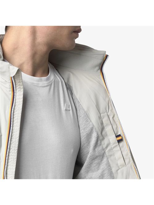 GIubbotto uomo in jersey colore beige K-WAY | AMAURY K3123VW634